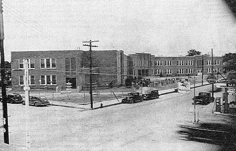 DeRidder's First Street School - WPA Gem